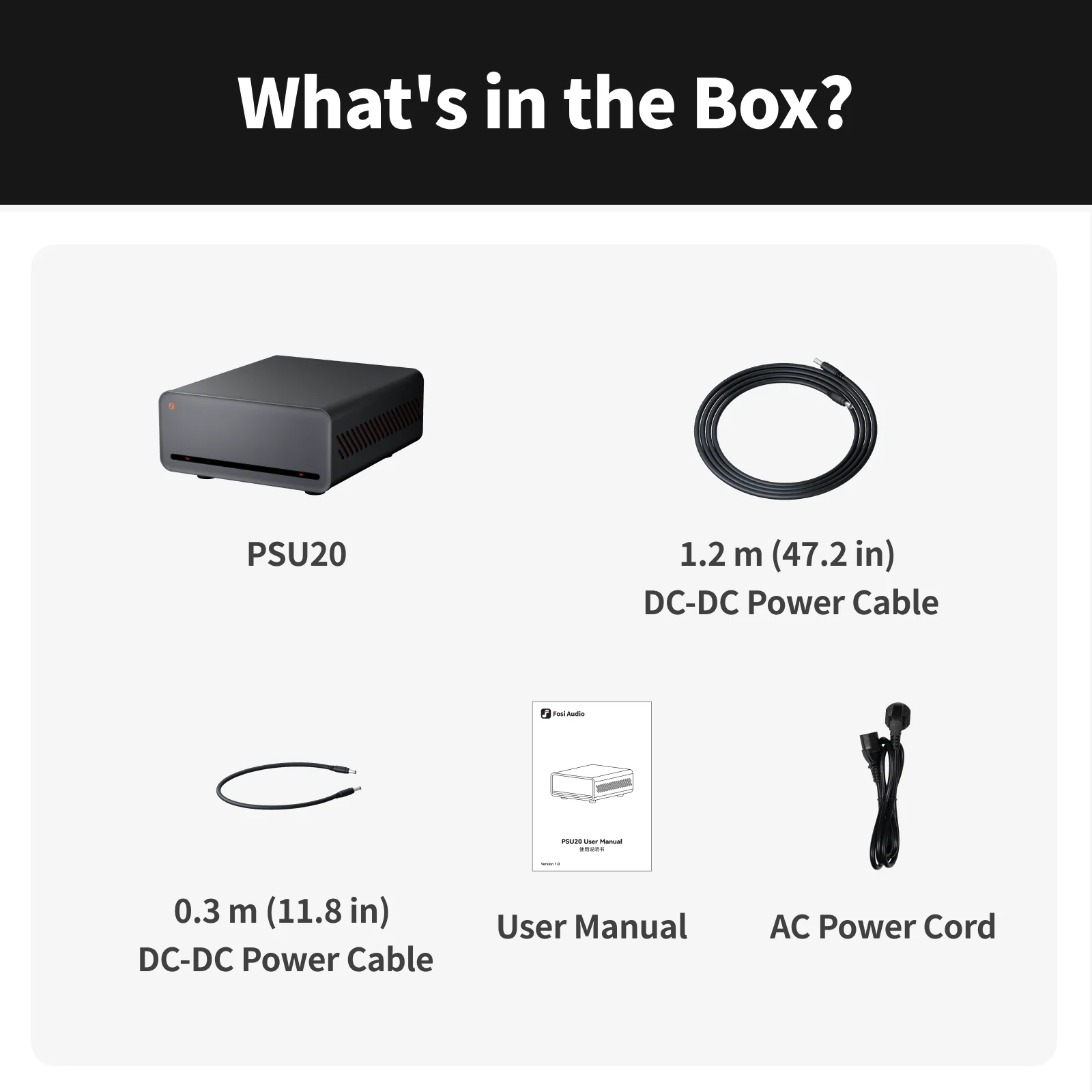 Fosi Audio PSU20